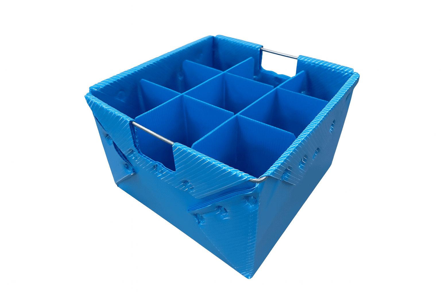 Gusseted Box With Dividers