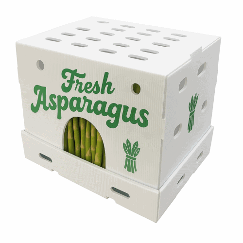 25 lb Asparagus Box