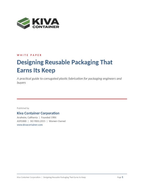 Reusable Packaging