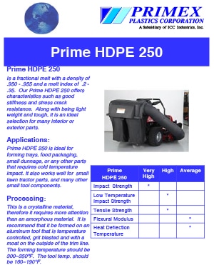 PRIME HDPE