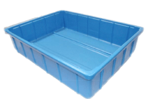 Simple Blue Bin