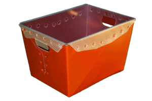 Corrugated Orange Box